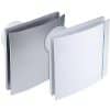 Silent design wall mounted fan 100mm sta FANSILDES100CZ3C-W