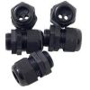 Nylon gland 918 with solar insert 4x6mm CABGN25SO-4-6MM