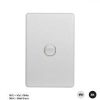 Switch vertical 1 gang 10ax/16a 250v GSMFLSWV1G