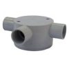 Junction box shallow pvc 20mm 3way GTSJB320C