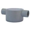 Junction box shallow pvc 20mm 2way GTSJB220C