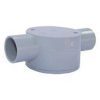 Junction box shallow pvc 25mm 2way GTSJB225C