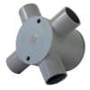 Junction box deep pvc 25mm 4way GTSJBD425C