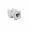 Cat6 data mech matt white HAGWBMCAT6-MW