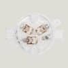 Surface socket single 10amp clear HPM37CL
