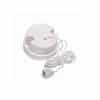 Switch pull cord 10a round white HPM601WE