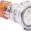 Socket extension 4 pin 20a 500vac org NHPISOEX420P