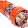 Plug straight 4 pin 32a 500vac elec/org NHPISOPS432P