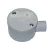 Junction box shallow 25mm 1 way 10 box CABJB1-25
