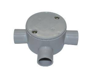Junction box shallow 20mm 3 way 10 box CABJB3-20