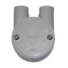 Tangential j/box shallow 25mm u way 10bx CABJTU-25