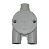 Tangential j/box shallow 25mm y way 10bx CABJTY-25