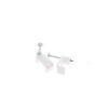 Cable clip 1-1.5mm 3 core flat 500 bucke KIMCCF1153C/500
