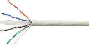 Cable data c6 4pr solid utp gr 305m reel KRO6499 1 030-01A
