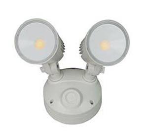 Chase 20w led double spot wall light wht LEDRCH20CCT3-01