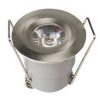 Sixtar d/light led 3w 3k dim br/chrome LEDRSX0330-13
