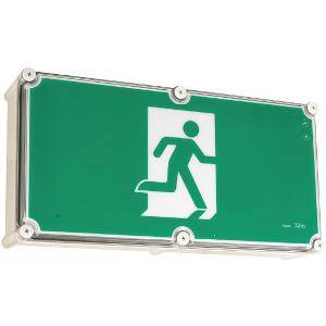 Axiom wp led 2x1w exit sml ip65 rm li LEG684660/LI