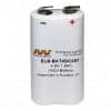 Battery pack wide 4 sub c nicad w/mnt pl LEG684689