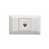 Como 1 gang rj45 cat6 horizontal white LEGCM910/1RJ45HWE