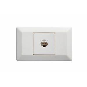 Como 1 gang rj45 cat6 horizontal white LEGCM910/1RJ45HWE