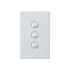 Excel e-ded 16a 3g switch vert ip66 wht LEGED770/3IPWE