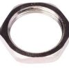 Hex locknut nickle plated brass 32mm CABLNB32N