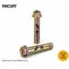 Masonry bolt hex 10x50mm yzp (50) MAC04B10050