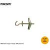 Spring togg cup hook 3inx3/16in zinc plt MAC0700