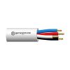 Security cable 4x14/.020mm wht 300m work GARMC144WH300BW