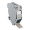 Din mount for keystone jacks with side c GARMTKDIN01-GY