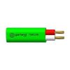 Cable intercom 2c 1/0.9mm flat pvc green GARTSW2190500
