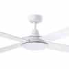 Ceiling fan lifestyle 1300mm 4b wt+light MARDLS1343W