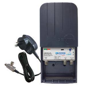 Masthead amp uhf 24db 4g filter+p/supp MAT10MM-MD24UP