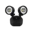 Double head spot light black body and mu MELML-APEXD-M-BL