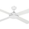 Ceiling fan caprice 1300mm white MERFC250134WH