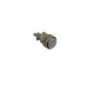 Inline plug with 4 male contacts MIL106F14S-2P