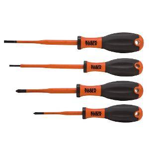 Insulated screwdriver set 1000v 4 pce KLEA-32690-INS