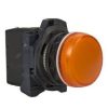 Pilot light plas amber led 240vac NHPD7PP0PN7W