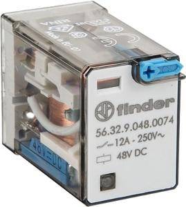 Mini power relay 2c/o 8pin 12a 12vdc NHP5632007412VDC