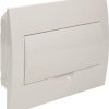 Load centre 12 way flush white door NHPCSB12FW