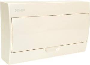 Load centre 18 way surf white door NHPCSB18SW