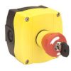 Enclos keyed emerg stop 40mm head plas NHPD71YM4