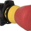 40mm m/room emer stop 22.5mm red 1n/c NHPD7PMT44PX01HS