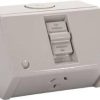 Gpo w/p ip53 s/mount single 10a 250v NHPNLGPO10S