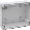 Enclosure n-line plastic clr 130x130x75 NHPNLP131308T