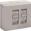 Switch w/p ip66 sm 2g 1p 2w 16a 250v lge NHPNLSW216L