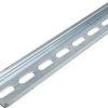 Din rail steel slotted 35 x 7.5mm 2m NHPSDR2