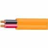Cable flat 16mm twin orange 500m CBL16TFOR500