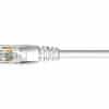 Patchlead cat6 white 1mtr CABPLC6WH1