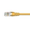 Patchlead cat6 yellow 0.5mtr CABPLC6YL0.5
